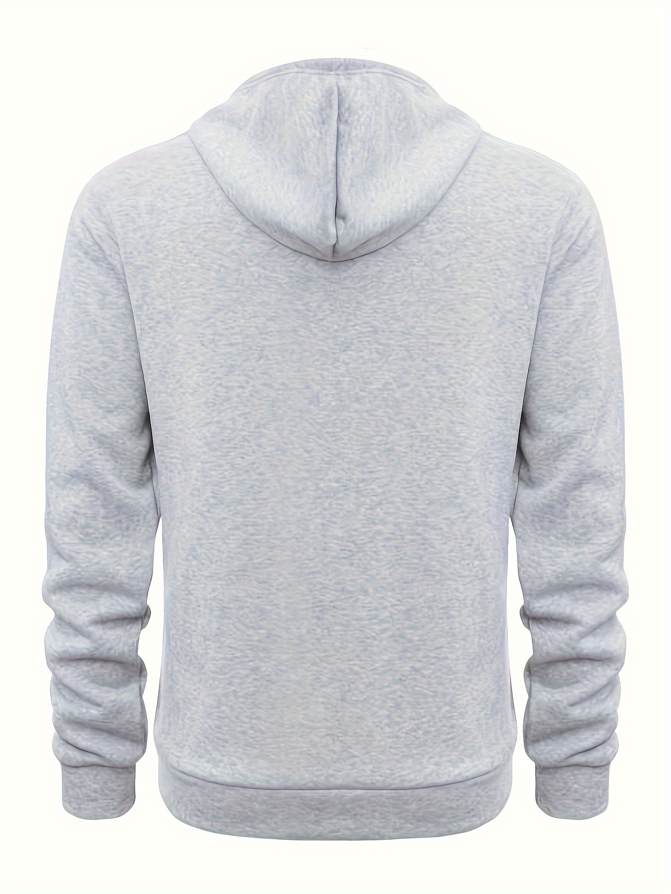 mens casual pullover hooded sweatshirt with 1 4 zipper details 20