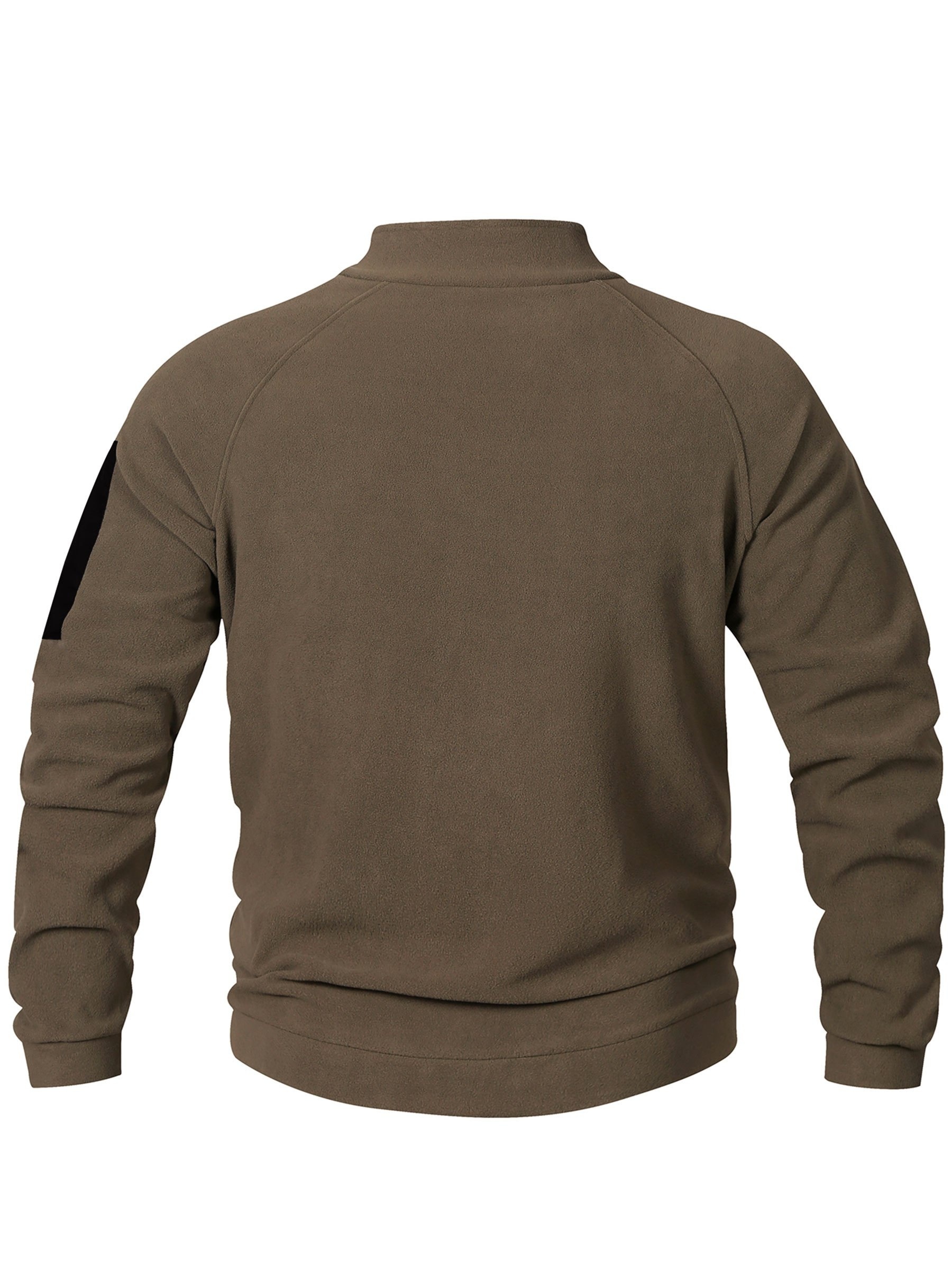 mens casual pullover sweatshirt for fall winter outdoor activities details 6